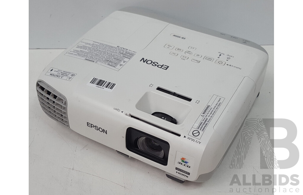 Epson (EB-955W) WXGA 3LCD Projector