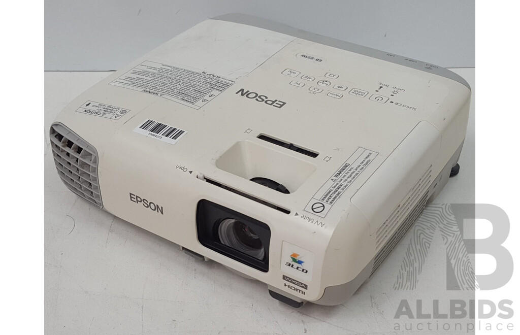 Epson (EB-955W) WXGA 3LCD Projector