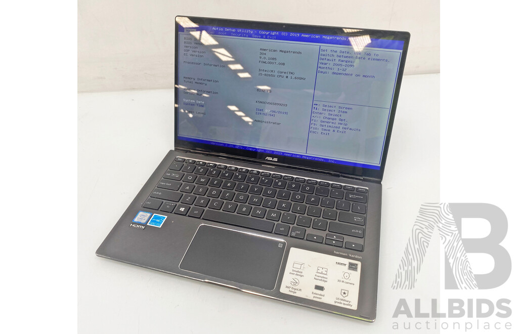 ASUS Notebook (UX362F) Intel Core I5 (8250U) 1.60GHz-3.90GHz 4-Core CPU 13.3-Inch Laptop