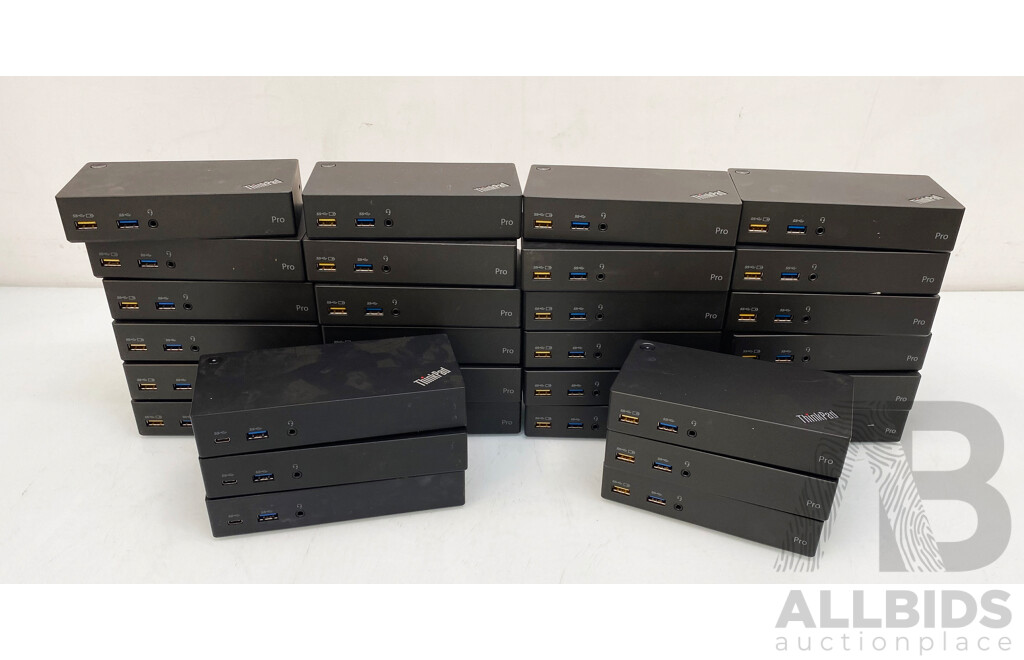 Assorted Lot of Docking Stations & Power Supplies