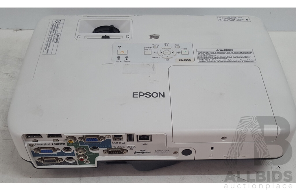 Epson (EB-1950) XGA 3LCD Projector