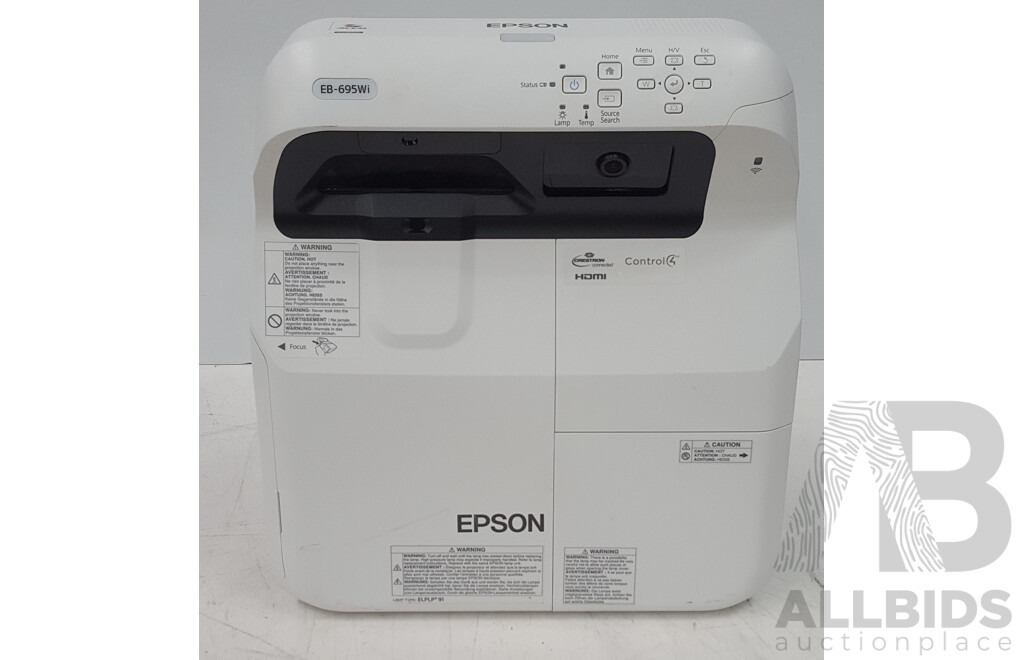 Epson (EB-695Wi) WXGA 3LCD Projector