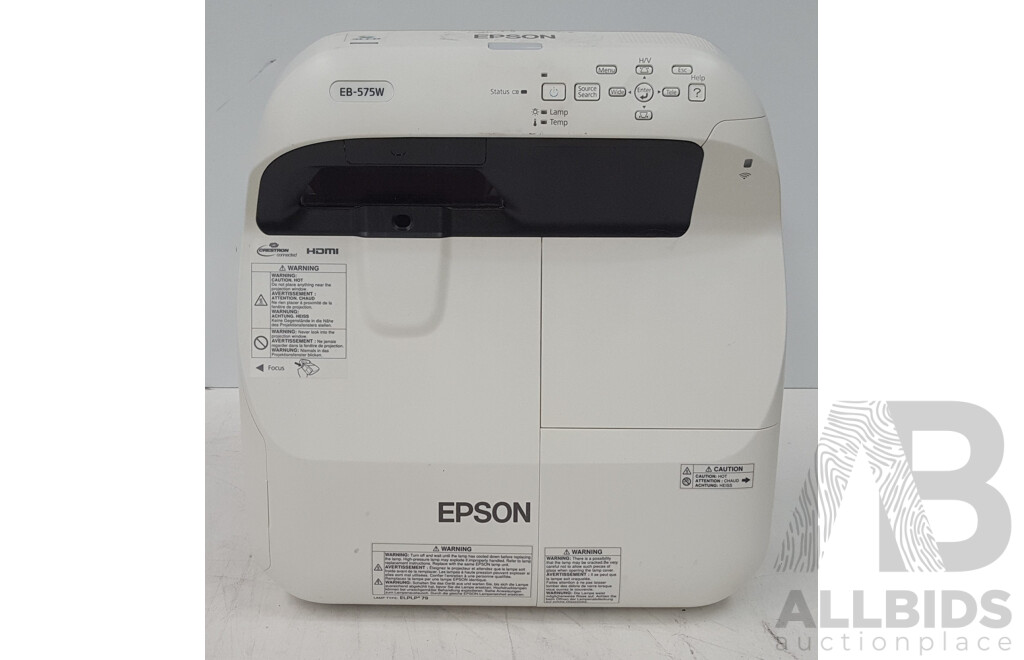 Epson (EB-575W) WXGA 3LCD Projector