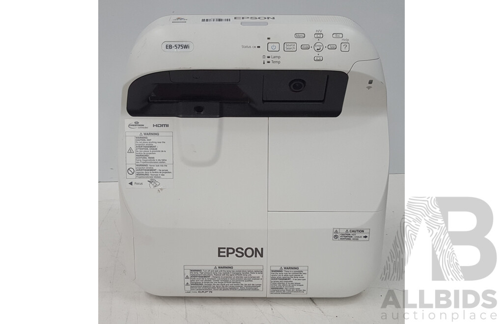 Epson (EB-575Wi) WXGA 3LCD Projector