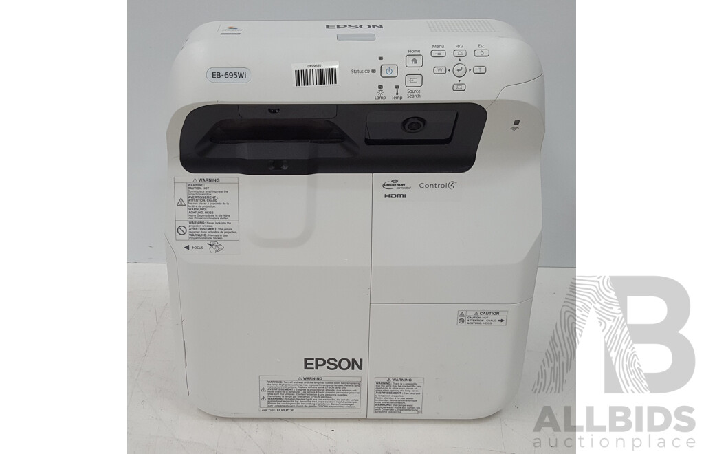 Epson (EB-695Wi) WXGA 3LCD Projector