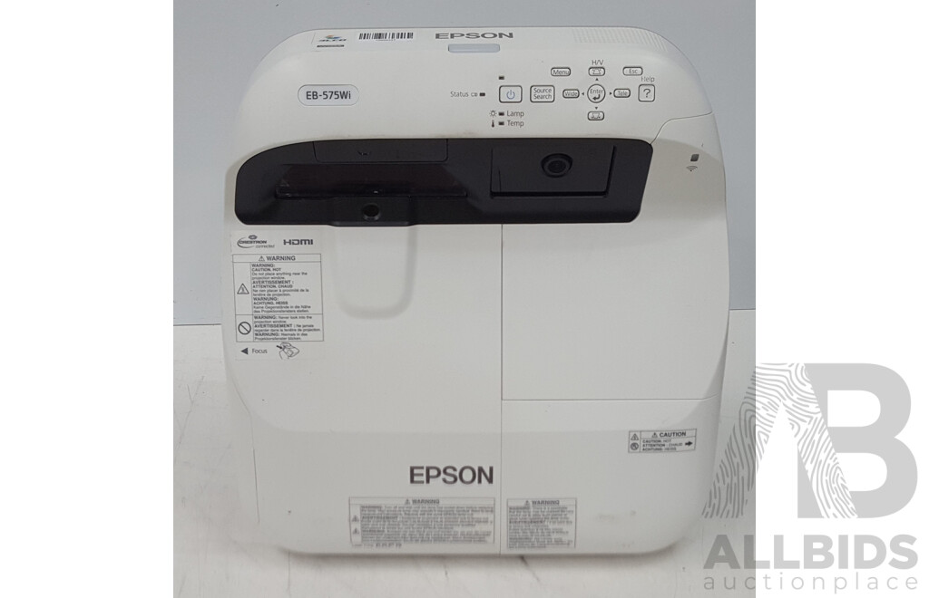 Epson (EB-575Wi) WXGA 3LCD Projector