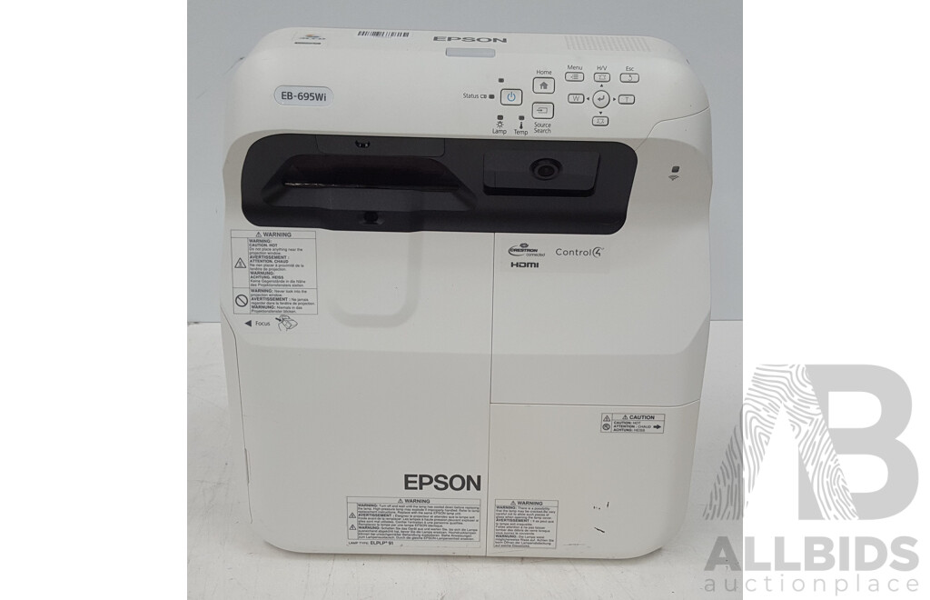 Epson (EB-695Wi) WXGA 3LCD Projector