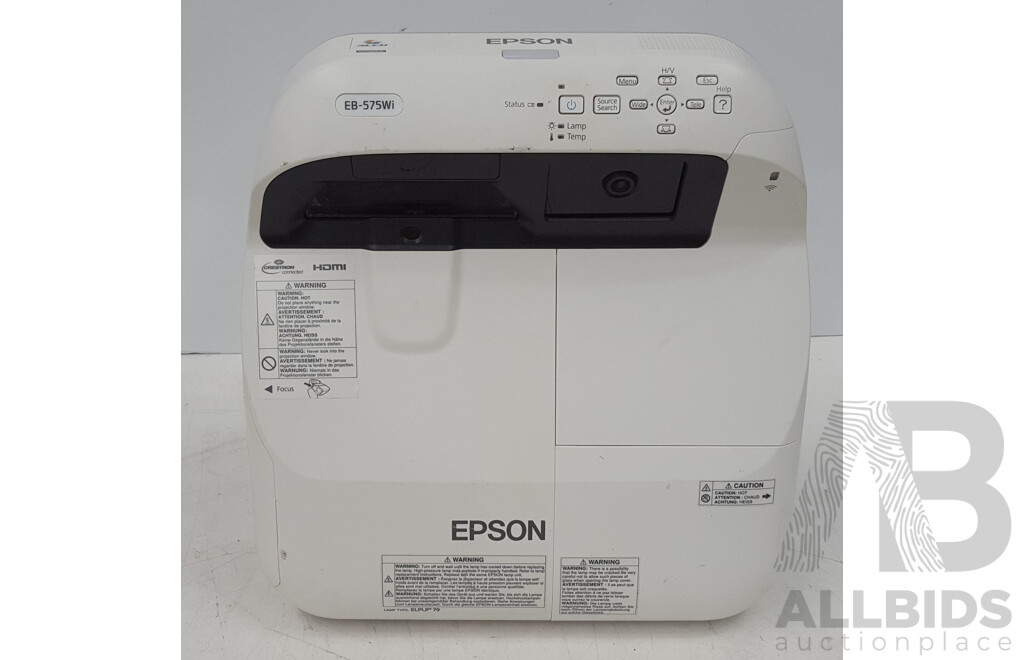 Epson (EB-575Wi) WXGA 3LCD Projector