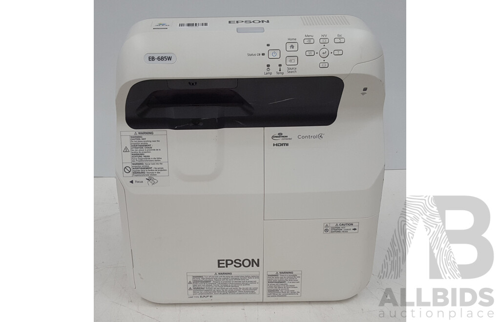 Epson (EB-685W) WXGA 3LCD Projector