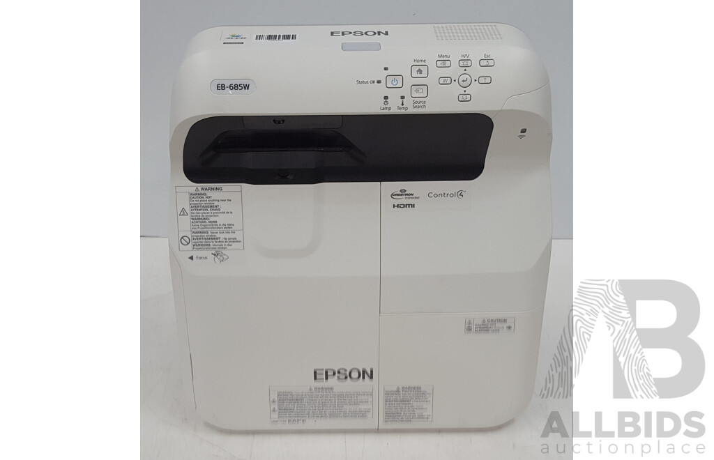 Epson (EB-685W) WXGA 3LCD Projector