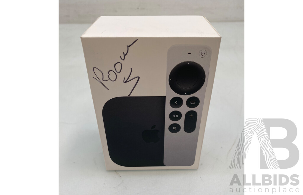 Apple TV (A1625) 4th Generation HD Media Streamer