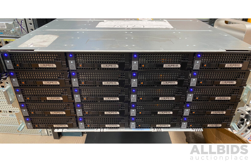 Dell EMC Isilon H400 NAS Hybrid 60-Bay Storage W/ 4x Nodes