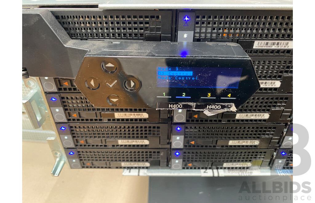 Dell EMC Isilon H400 NAS Hybrid 60-Bay Storage W/ 4x Nodes