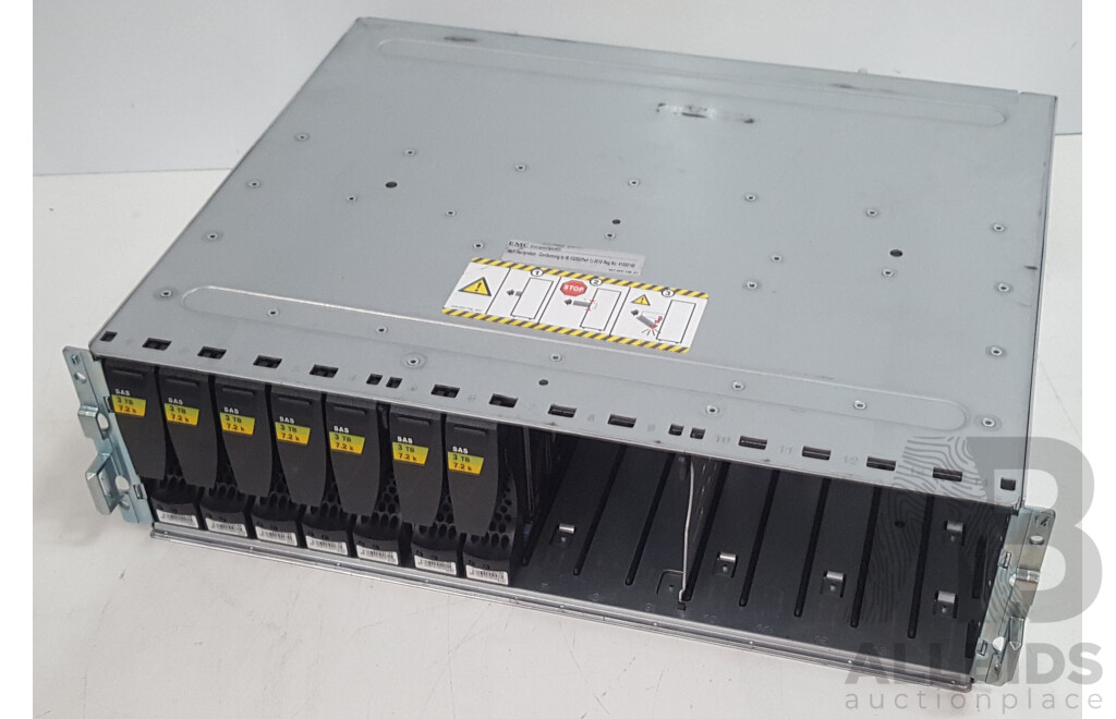EMC (KTN-STL3) 15-Bay Hard Drive Array w/ 21TB of Total Storage