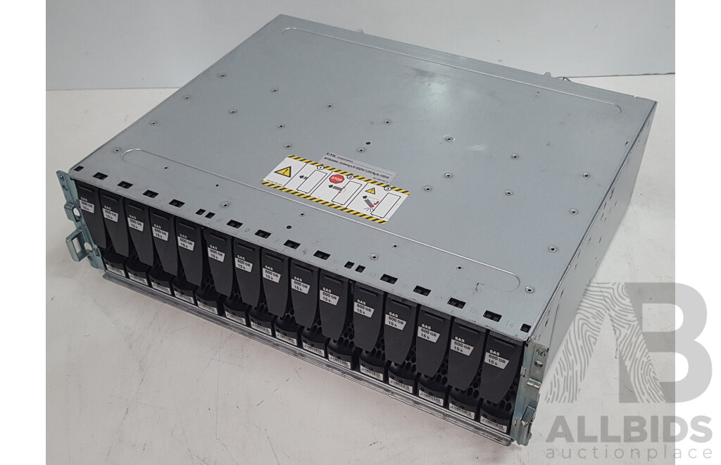 EMC (KTN-STL3) 15-Bay Hard Drive Array w/ 9TB of Total Storage