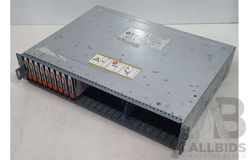 EMC (SAE) 25-Bay Hard Drive Array w/ 10.8TB of Total Storage