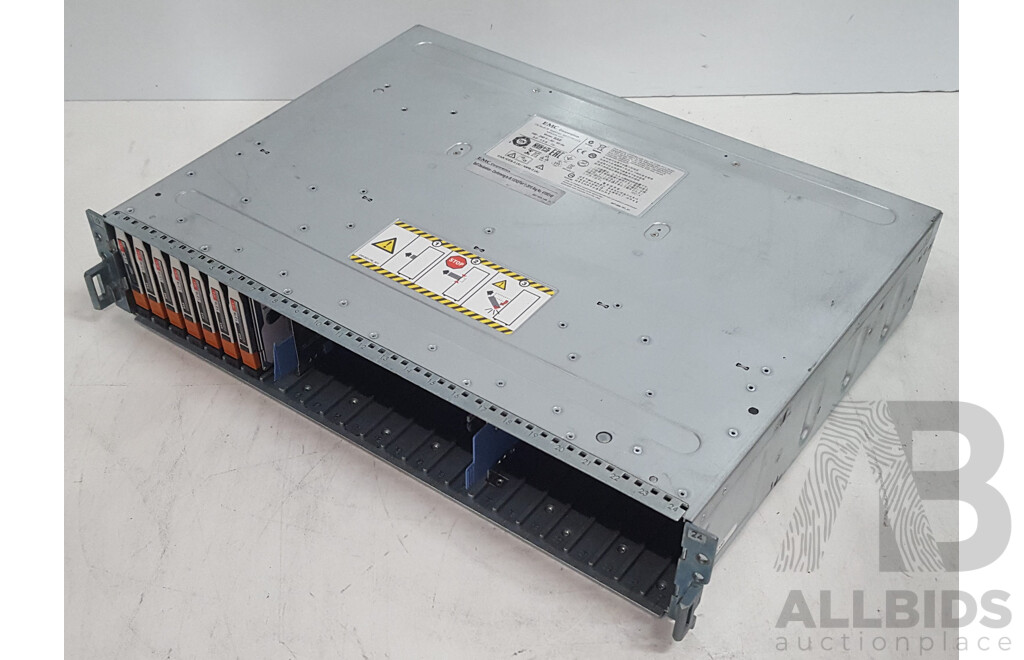 EMC (SAE) 25-Bay Hard Drive Array w/ 8.4TB of Total Storage