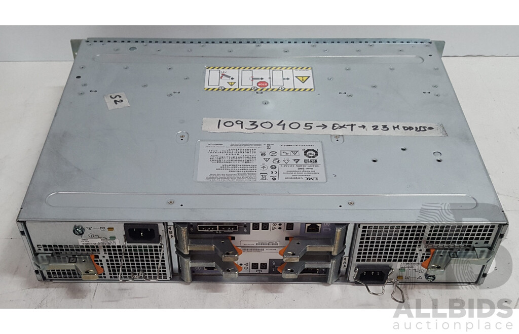 EMC (SAE) 25-Bay Hard Drive Array w/ 10TB of Total Storage