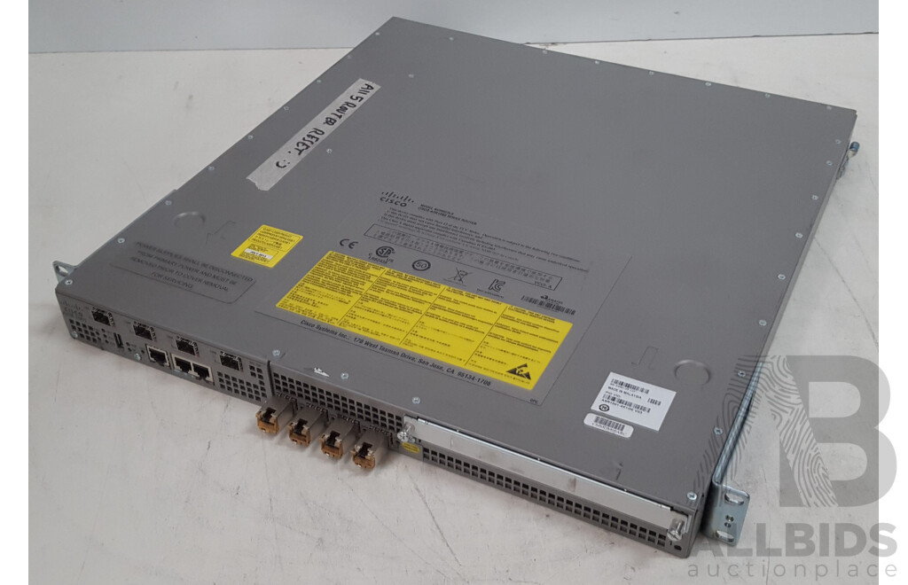 Cisco (ASR1001-4X1GE) ASR 1001 Aggregation Service Router
