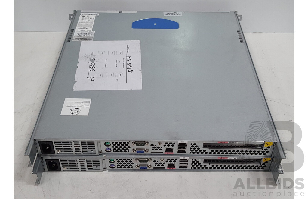 EMC (SR1530SH) Intel Celeron 2.00GHz CPU Server w/ 2GB RAM - Lot of Two