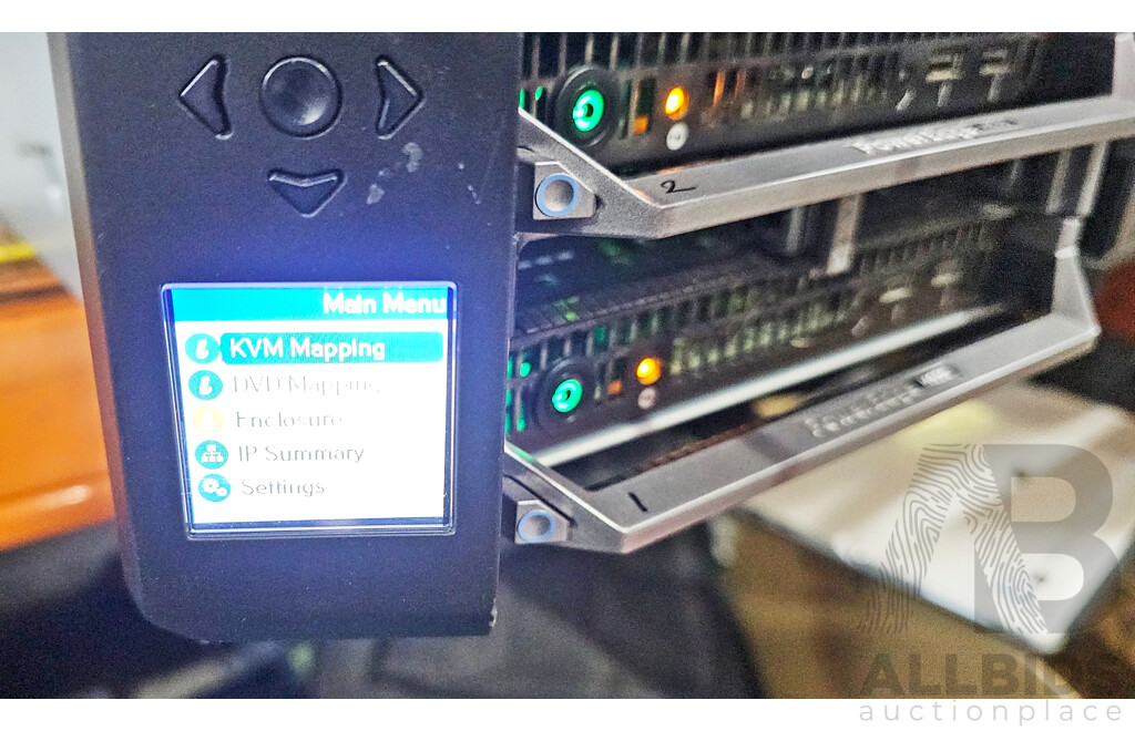 Dell PowerEdge VRTX 4-Slot Blade Chassis W/ 2x PowerEdge M630 Dual Intel Xeon (E5-2630 V4) 2.20GHz-3.10GHz 10-Core CPU Server