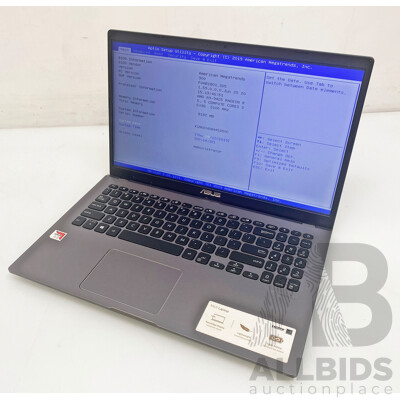 ASUS (D509B) AMD (A9-9425) Radeon R5 3.10GHz-3.70GHz 2-Core CPU 15.6-Inch Laptop