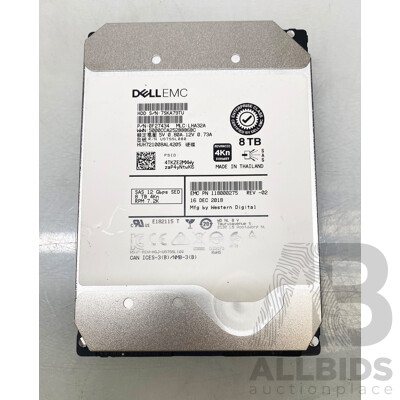 Dell (0F27434) EMC 8TB SAS 12Gbps 3.5-Inch Hard Drive