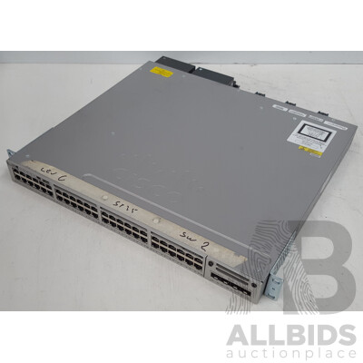 Cisco (WS-C3850-48P-L) Catalyst 3850 48 PoE+ 48-Port Gigabit Switch