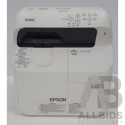 Epson (EB-685W) WXGA 3LCD Projector