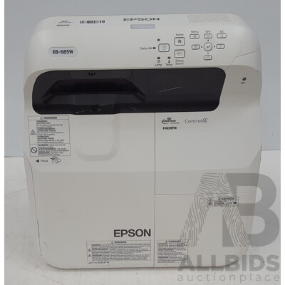 Epson (EB-685W) WXGA 3LCD Projector