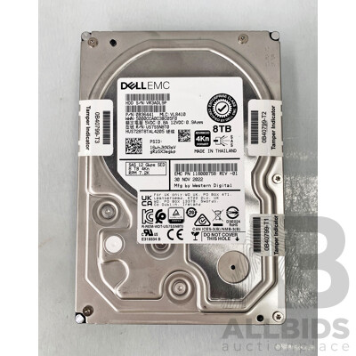 Dell (0B36441) EMC 8TB SAS 12Gbps 3.5-Inch Hard Drive