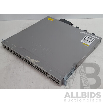Cisco (WS-C3850-48P-L) Catalyst 3850 48 PoE+ 48-Port Gigabit Switch