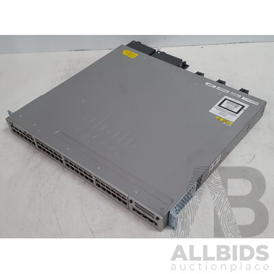 Cisco (WS-C3850-48P-L) Catalyst 3850 48 PoE+ 48-Port Gigabit Switch
