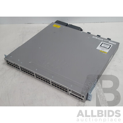 Cisco (WS-C3850-48P-L) Catalyst 3850 48 PoE+ 48-Port Gigabit Switch
