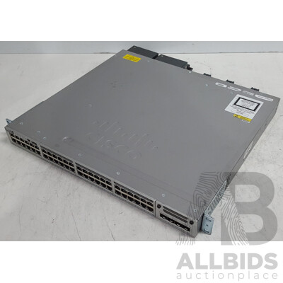 Cisco (WS-C3850-48P-L) Catalyst 3850 48 PoE+ 48-Port Gigabit Switch