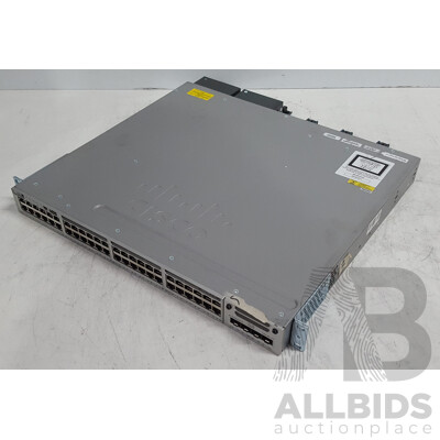 Cisco (WS-C3850-48P-L) Catalyst 3850 48 PoE+ 48-Port Gigabit Switch