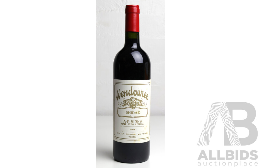 A.P Birks Wendouree Shiraz Vintage 1998