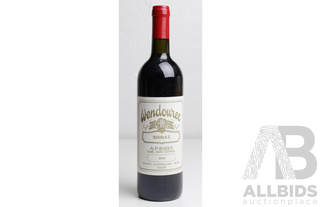 A.P Birks Wendouree Shiraz Vintage 2000