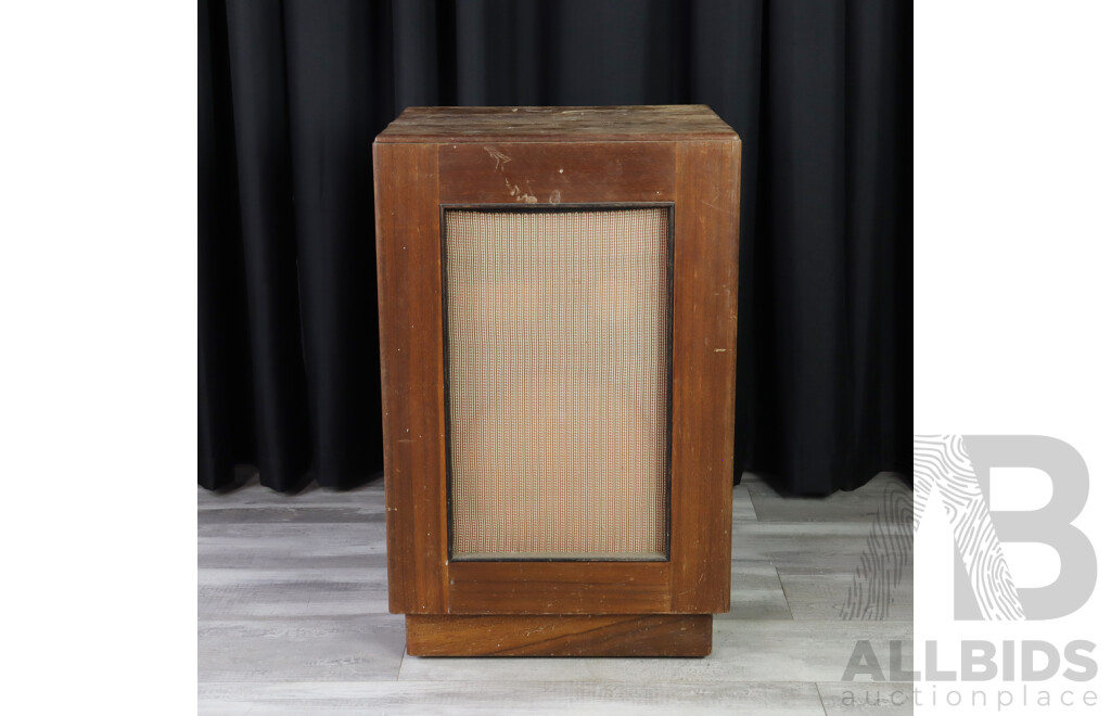 Art Deco Cased Speaker by Goodmans