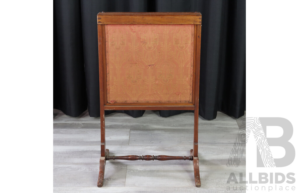 Antique Cedar Folding Campaign Chruch Kneeler