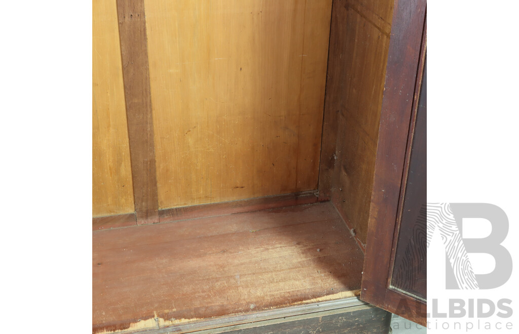 Mahogany Victorian Wardrobe