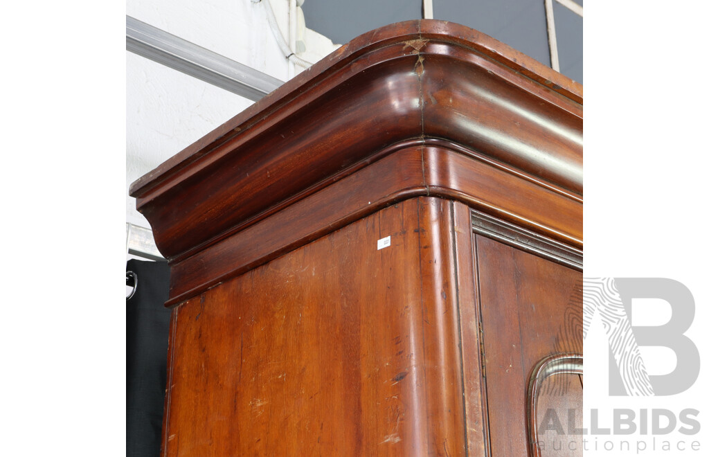 Mahogany Victorian Wardrobe