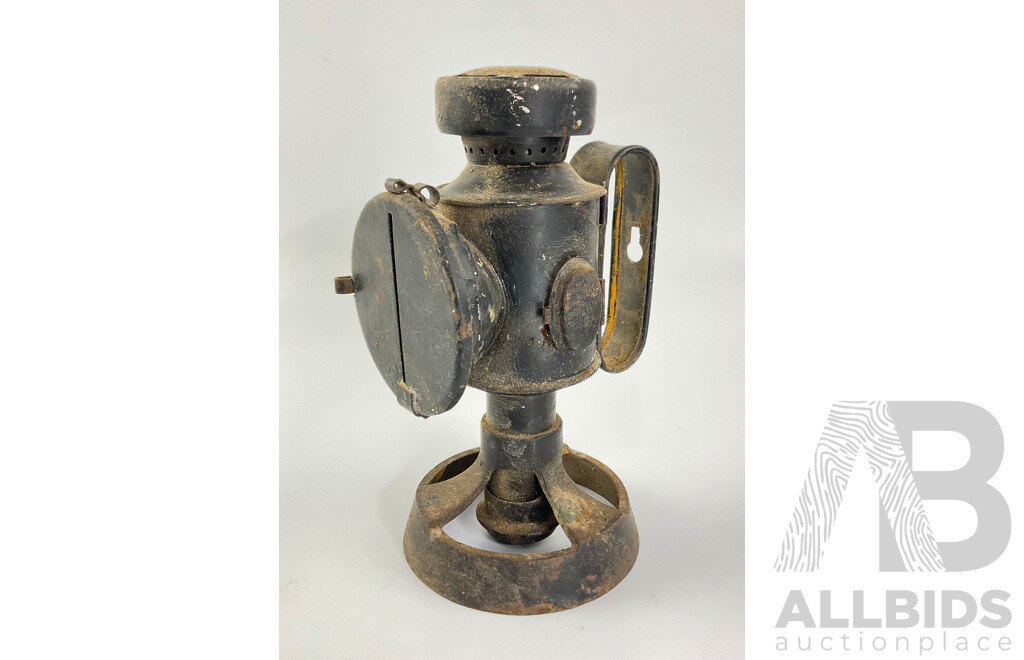 Antique Artillery Siege Lamp