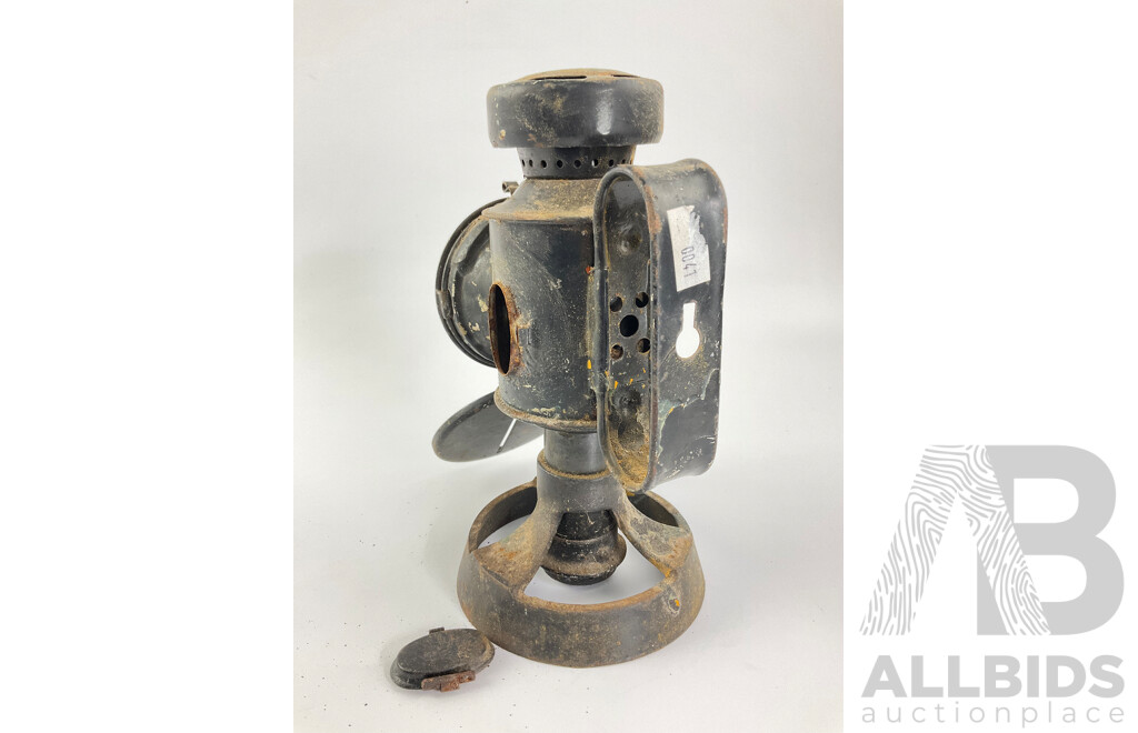 Antique Artillery Siege Lamp