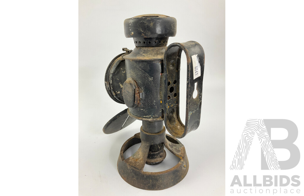 Antique Artillery Siege Lamp