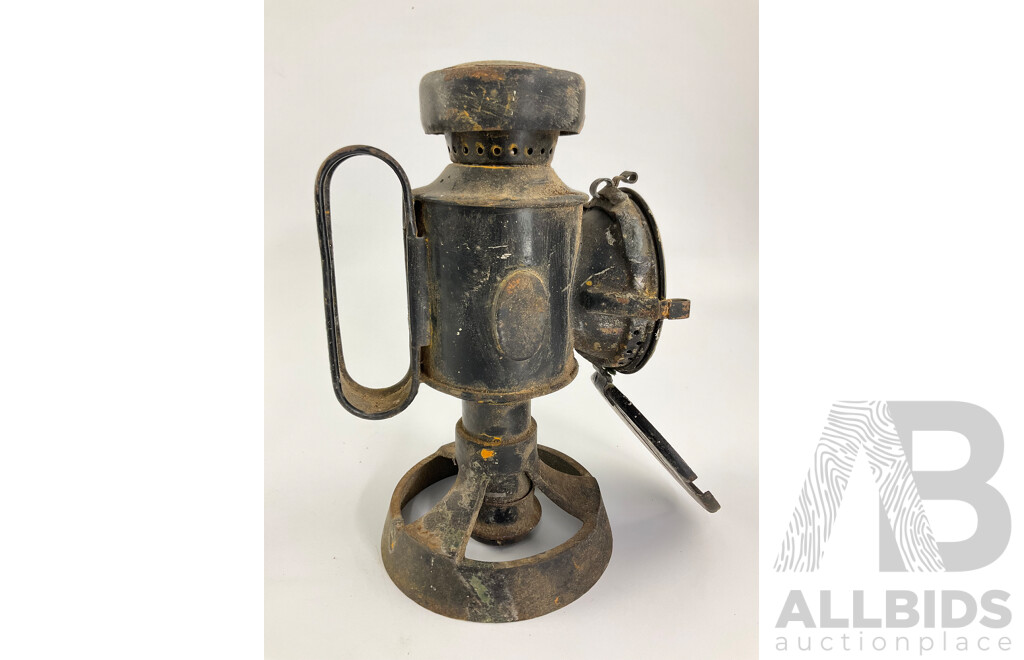 Antique Artillery Siege Lamp