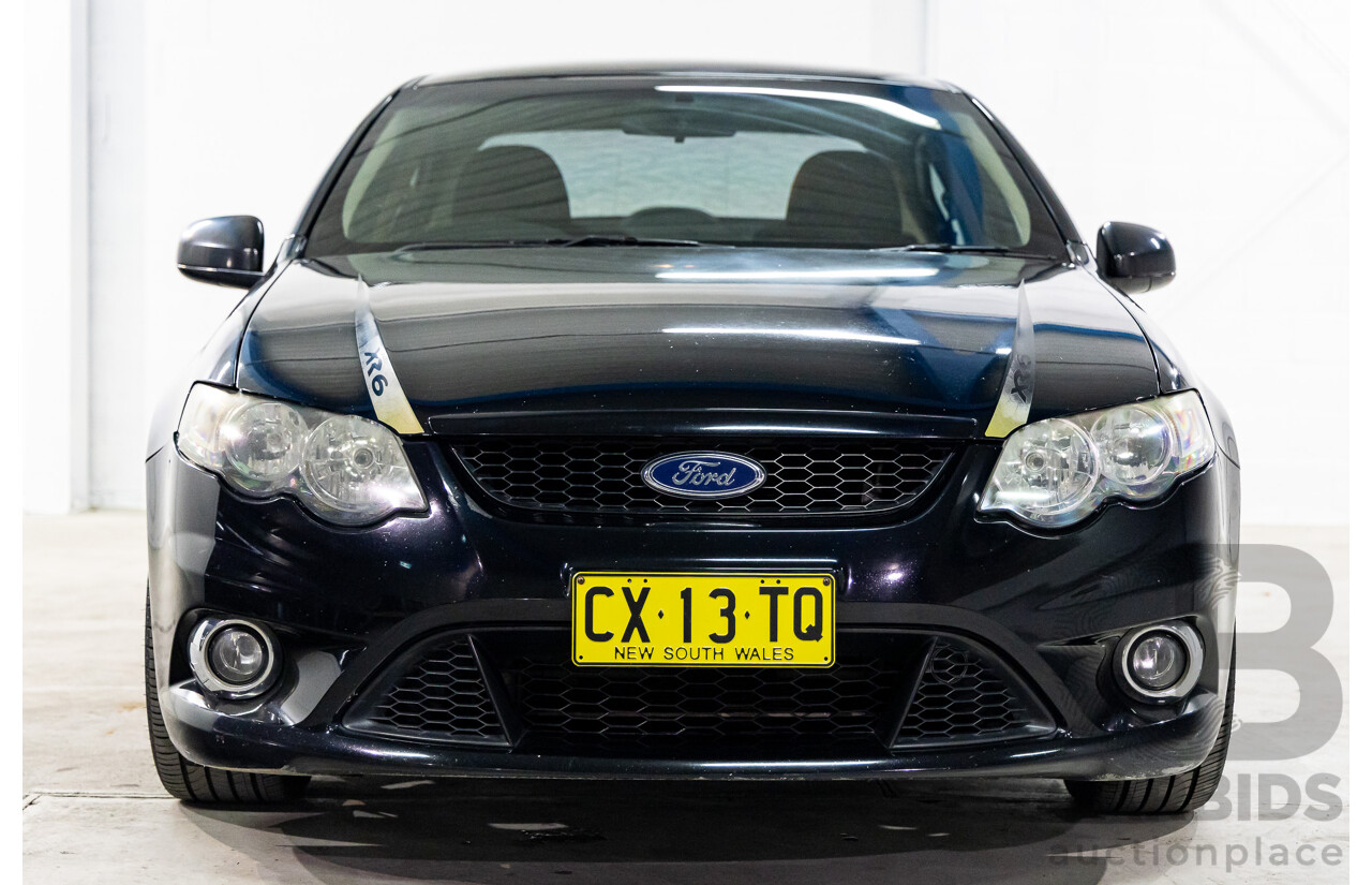 5/2009 Ford Falcon XR6 FG 4d Sedan Panther Black 4.0L