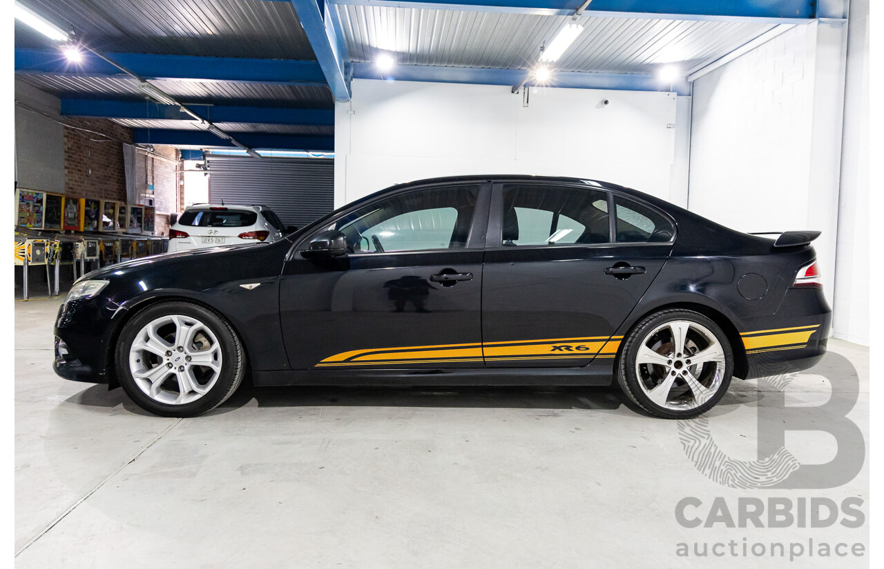 5/2009 Ford Falcon XR6 FG 4d Sedan Panther Black 4.0L