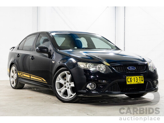 5/2009 Ford Falcon XR6 FG 4d Sedan Panther Black 4.0L