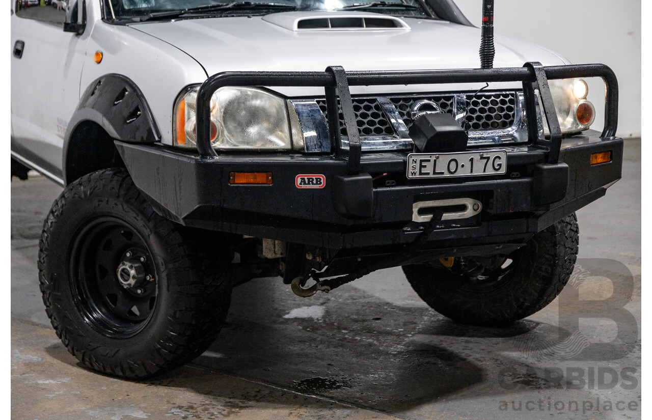 12/2012 Nissan Navara ST-R (4x4) D22 SERIES 5 Dual Cab P/Up Brilliant Silver Metallic Turbo Diesel 2.5L